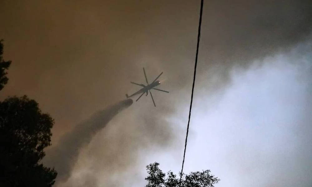 Γρεβενά: Καλή εικόνα εμφανίζει η πυρκαγιά - 35 πυροσβέστες στο σημείο